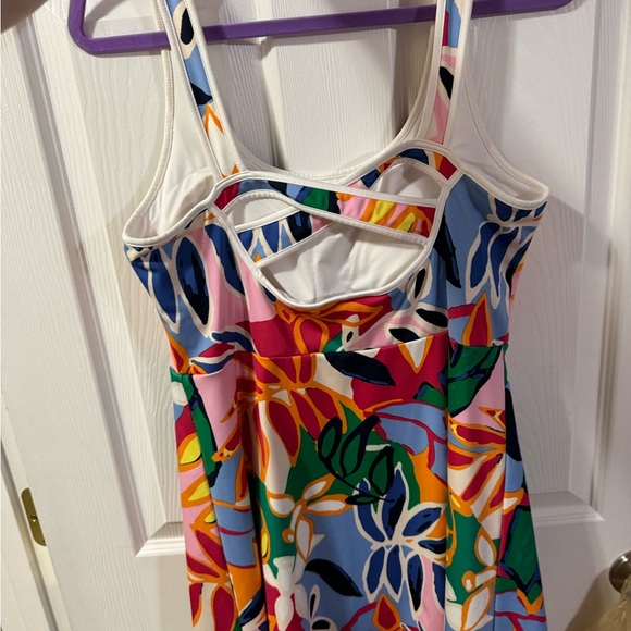 Bailey 44 sport athletic Colorful Floral Sleeveless Dress - Picture 7 of 9